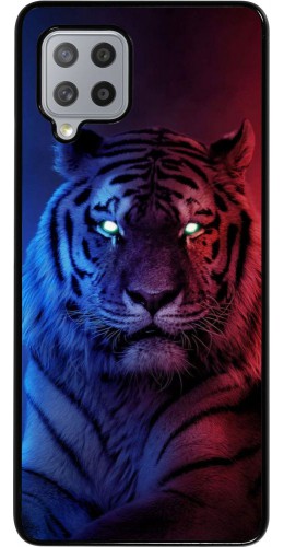 Coque Samsung Galaxy A42 5G - Tiger Blue Red