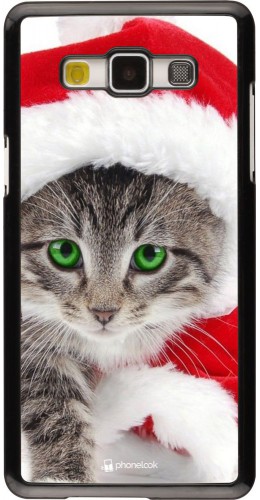 Coque Samsung Galaxy A5 (2015) - Christmas 21 Real Cat