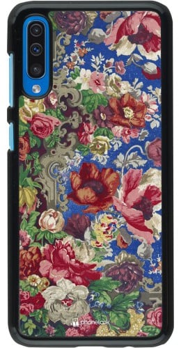 Coque Samsung Galaxy A50 - Vintage Art Flowers