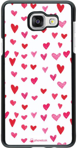 Coque Samsung Galaxy A5 (2016) - Valentine 2022 Many pink hearts