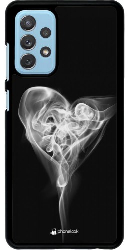 Coque Samsung Galaxy A72 - Valentine 2022 Black Smoke