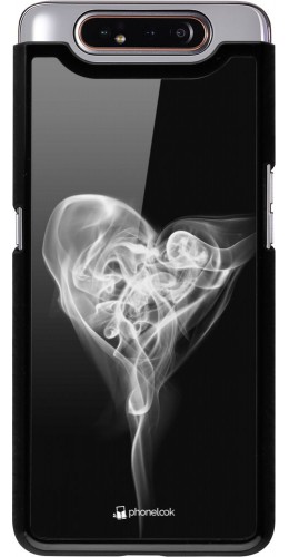 Coque Samsung Galaxy A80 - Valentine 2022 Black Smoke