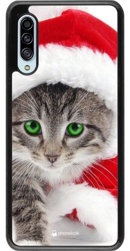 Coque Samsung Galaxy A90 5G - Christmas 21 Real Cat