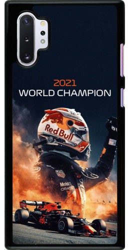 Coque Samsung Galaxy Note 10+ - Max Verstappen 2021 World Champion