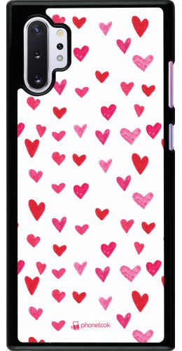 Coque Samsung Galaxy Note 10+ - Valentine 2022 Many pink hearts