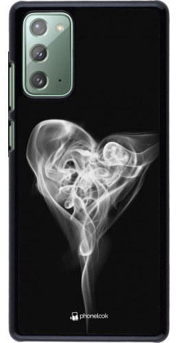 Coque Samsung Galaxy Note 20 - Valentine 2022 Black Smoke