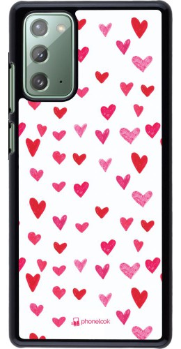 Coque Samsung Galaxy Note 20 - Valentine 2022 Many pink hearts