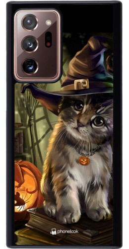 Coque Samsung Galaxy Note 20 Ultra - Halloween 21 Witch cat
