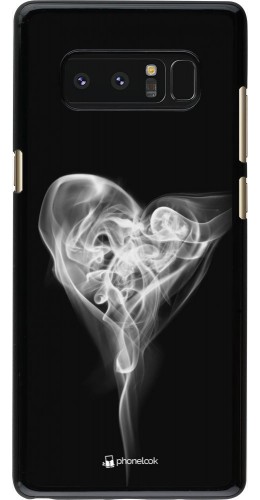 Coque Samsung Galaxy Note8 - Valentine 2022 Black Smoke