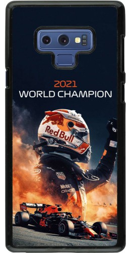 Coque Samsung Galaxy Note9 - Max Verstappen 2021 World Champion