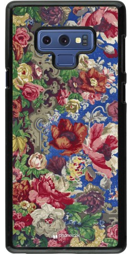 Coque Samsung Galaxy Note9 - Vintage Art Flowers