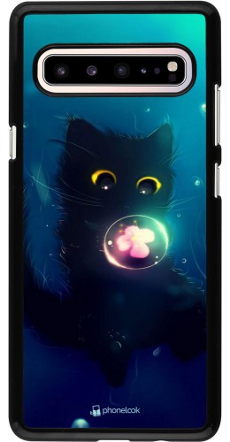 Coque Samsung Galaxy S10 5G - Cute Cat Bubble