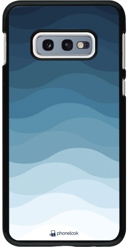 Coque Samsung Galaxy S10e - Flat Blue Waves