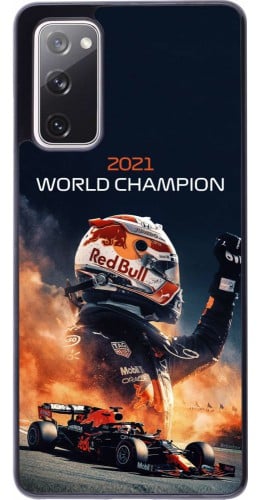 Coque Samsung Galaxy S20 FE - Max Verstappen 2021 World Champion