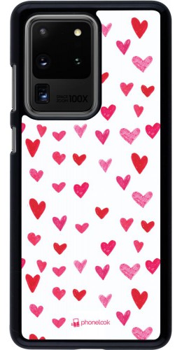 Coque Samsung Galaxy S20 Ultra - Valentine 2022 Many pink hearts