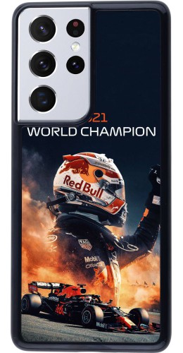 Coque Samsung Galaxy S21 Ultra 5G - Max Verstappen 2021 World Champion
