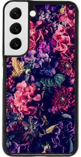 Coque Samsung Galaxy S22 - Flowers Dark