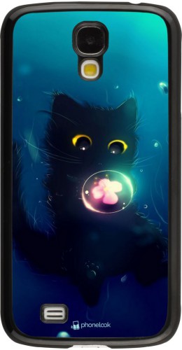 Coque Samsung Galaxy S4 - Cute Cat Bubble