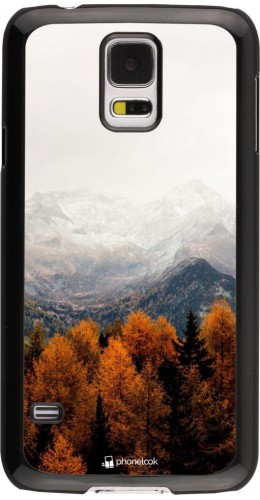 Coque Samsung Galaxy S5 - Autumn 21 Forest Mountain