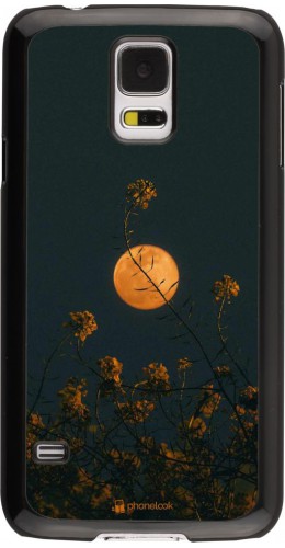 Coque Samsung Galaxy S5 - Moon Flowers