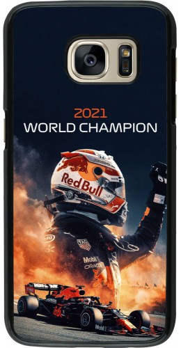 Coque Samsung Galaxy S7 - Max Verstappen 2021 World Champion