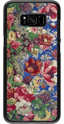 Coque Samsung Galaxy S8+ - Vintage Art Flowers