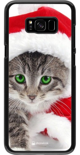 Coque Samsung Galaxy S8+ - Christmas 21 Real Cat