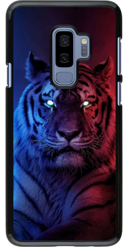 Coque Samsung Galaxy S9+ - Tiger Blue Red