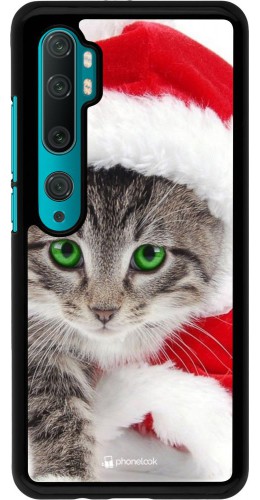 Coque Xiaomi Mi Note 10 / Note 10 Pro - Christmas 21 Real Cat