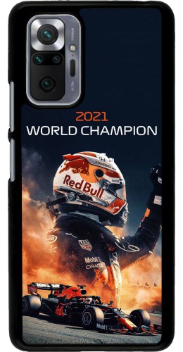 Coque Xiaomi Redmi Note 10 Pro - Max Verstappen 2021 World Champion