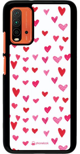 Coque Xiaomi Redmi 9T - Valentine 2022 Many pink hearts