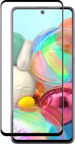 3D Tempered Glass Samsung Galaxy A21s - Vitre de protection d'écran intégrale verre trempé avec bords noirs