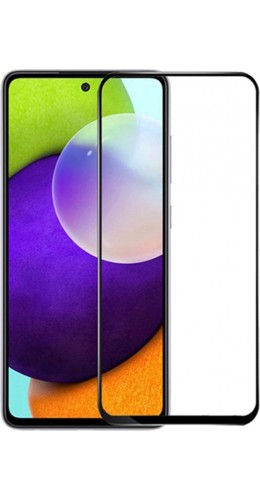 3D Tempered Glass Samsung Galaxy A52 - Vitre de protection d'écran intégrale verre trempé avec bords noirs