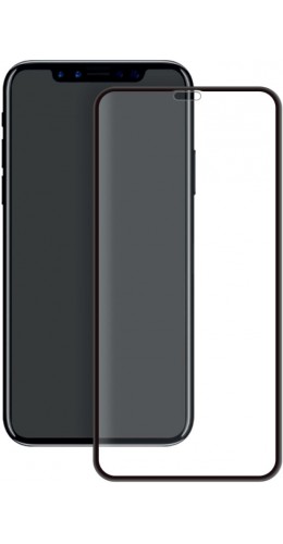 3D Tempered Glass iPhone XR - Vitre de protection d'écran intégrale verre trempé avec bords noirs