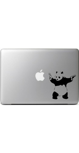 Autocollant MacBook - Panda with Guns