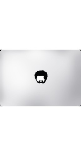 Autocollant MacBook - True Afro