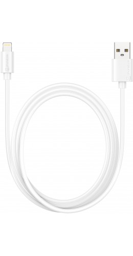 Câble Lightning iPhone USB (1 m) - PhoneLook - Blanc