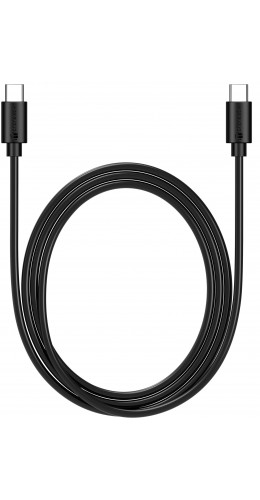 Câble chargeur (1 m) USB-C vers USB-C - PhoneLook noir