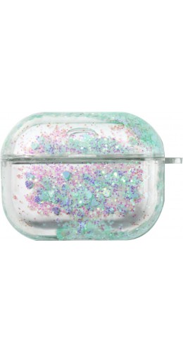 Coque AirPods Pro - Water Stars & Strass transparent