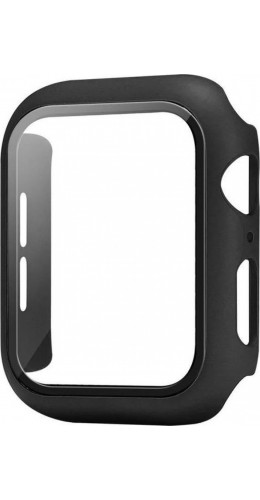 Coque Apple Watch 44mm - Full Protect avec vitre de protection - noir