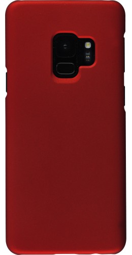 Coque Samsung Galaxy S9+ - Platsic Mat - Rouge