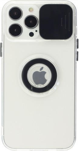 Coque iPhone 13 Pro Max - Caméra clapet avec anneau noir