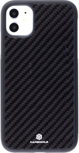 Coque iPhone 11 - Carbomile fibre de carbone