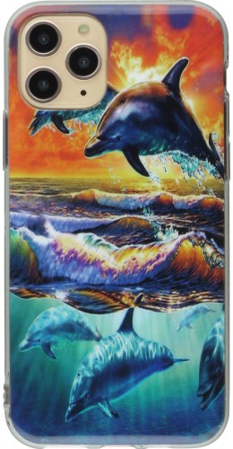 Coque iPhone 11 Pro Max - TPU Sunshine Dolphin