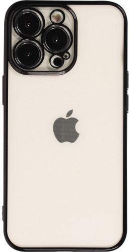 Coque iPhone 13 Pro Max - Electroplate noir