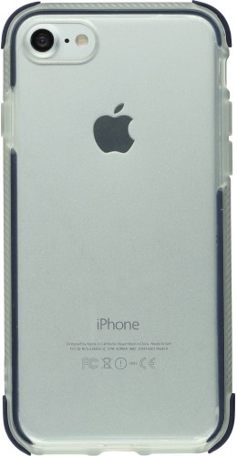 Coque iPhone 7 Plus / 8 Plus - Bumper Stripes - Noir