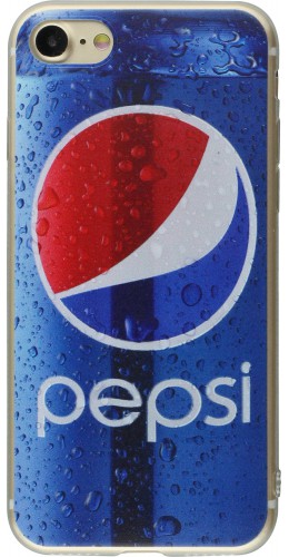 Coque iPhone 7 / 8 / SE (2020, 2022) - Gel vintage Pepsi