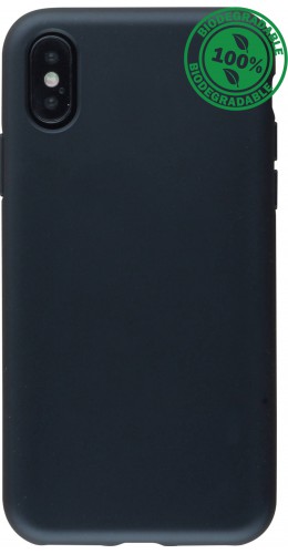 Coque iPhone X / Xs - Bio Eco-Friendly noir
