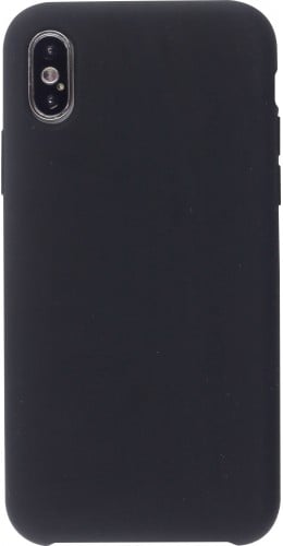 Coque iPhone X / Xs - Soft Touch noir