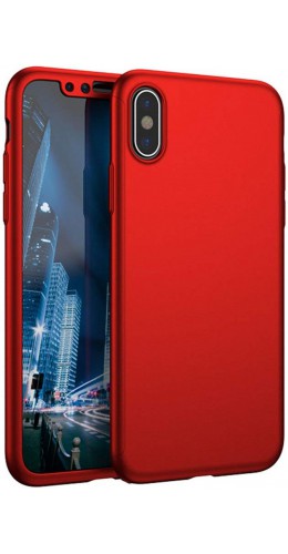 coque iphone xr rouge 360